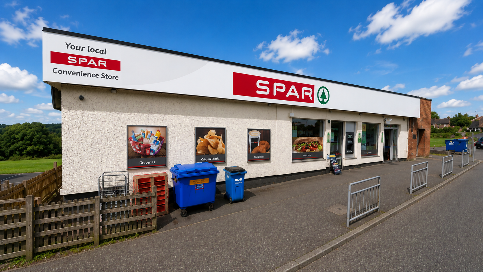 SPAR convenience store at 44A Merrick Drive, Bellsbank, Dalmellington, acquired and operated by Axura Properties